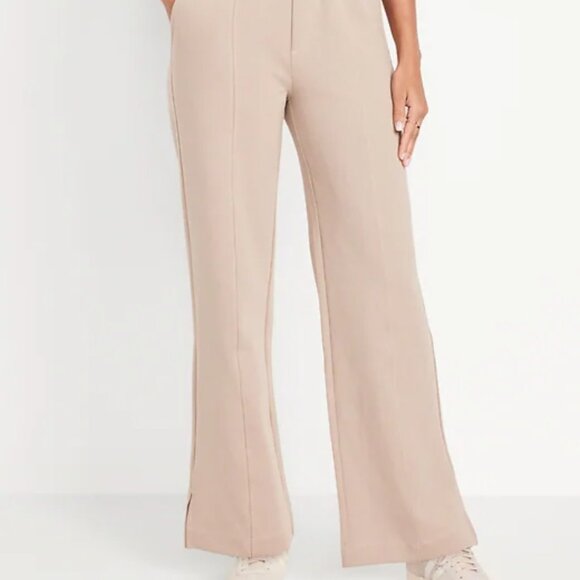 High-Waisted Dynamic Fleece Trouser Pants - Picture 4 of 4